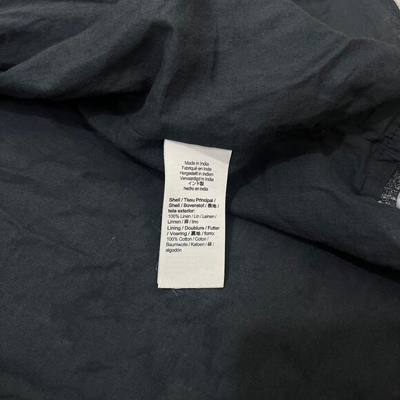 J. Crew Smocked Linen Daydream Dress Zinnia Floral Size MT Boho Dress - Picture 9 of 11